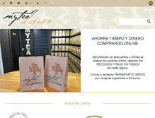 Tablet Screenshot of casamytea.com